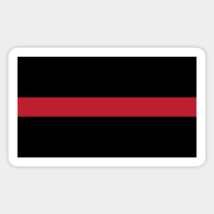 Thin Red Line Sticker